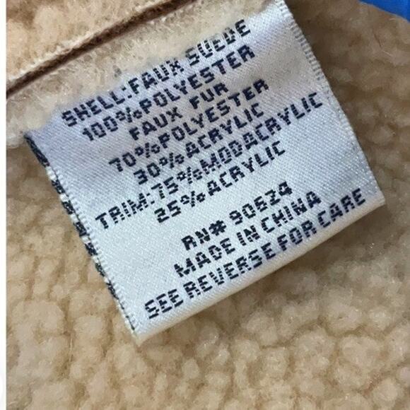 Tasha Polizzi Faux Fur Western Vest Boho Southwest small - Picture 7 of 7